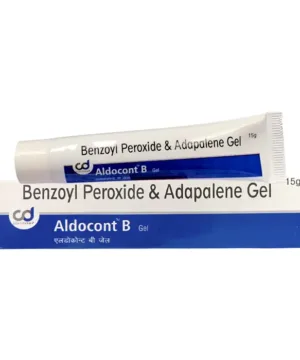 Benzoyl Peroxide and Adapalene Gel Aldocont B 15g