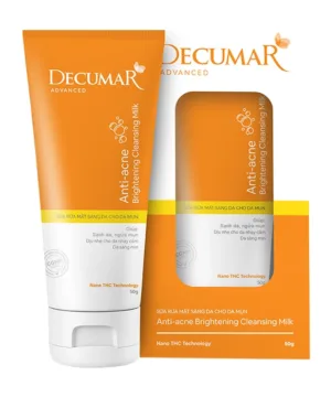 Anti Acne Brightening Cleansing Milk Decumar 50g