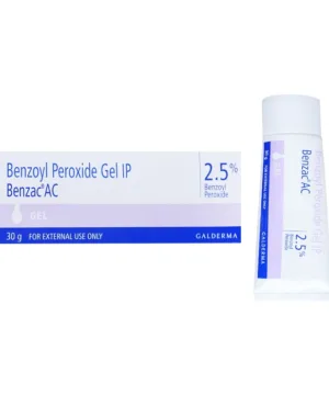 Benzoyl Peroxide Gel IP Bezac AC 2.5% Galderma 30g