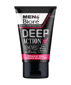 Facial Foam Deep Action Biore 100g - Sữa rửa mặt sạch sâu