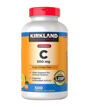 Vitamin C 500mg Kirkland 500 viên – Viên uống tăng cường miễn dịch