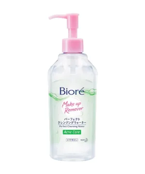 Makeup Remover Perfect Cleansing Water Acne Care Biore 300ml – Nước tẩy trang sạch sâu dịu nhẹ