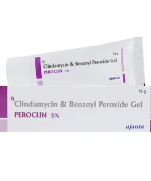 Clindamycin & Benzoyl Peroxide Gel Peroclin 5% 15g