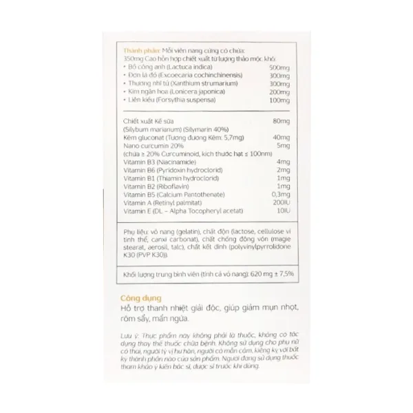 Advanced Decumar 30 viên – Viên uống giảm nhụn, giảm nhờn