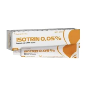 Isotrin 0.05% VCP 15g – Trị mụn trứng cá
